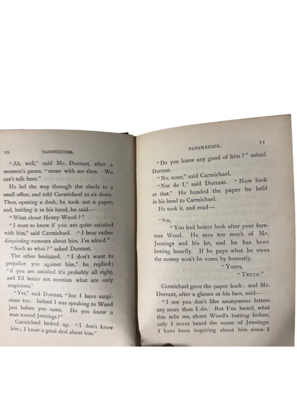 A Modern Tannhauser & The Bridge Hon. Mrs. Arthur Lyttelton Hardcover Book 1893 - Picture 8 of 16